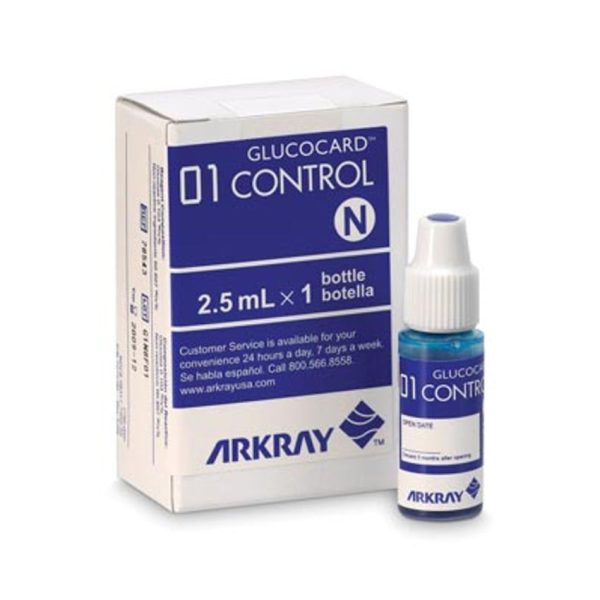 Control Solution for Glucocard 01 Blood Glucose System, Normal Level 1