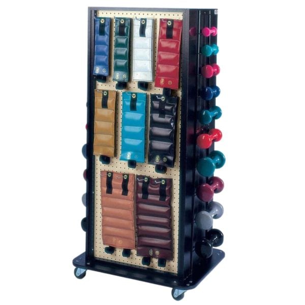 Accessorized Multi Purpose Weight Storage Rack