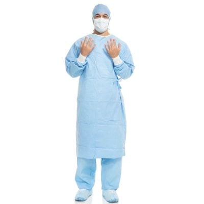 Aero Blue Sterile Surgical Gown - XXX-Large - 26/Case