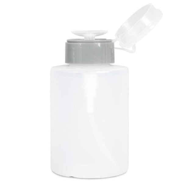 Tech-Med Alcohol Bottle, Clear, 9 oz, Un-Labeled