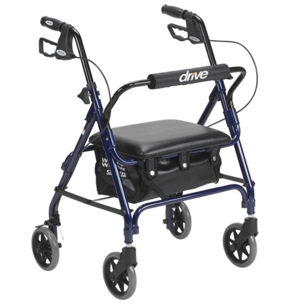 Aluminum Junior Rollator, 6" Casters