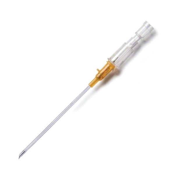 Introcan Safety® IV Catheter, 14 Ga. x 1.25 in., FEP, Straight