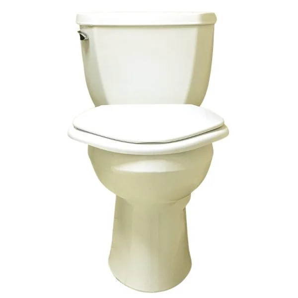 Standard Closed Front Raised Toilet Seat with Cover