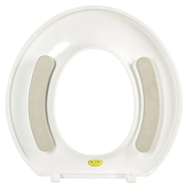 Standard Closed Front Raised Toilet Seat with Cover - Image 4