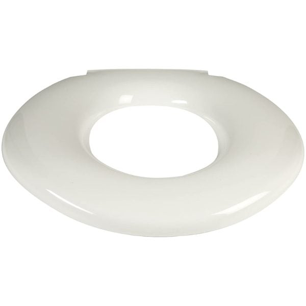 Standard Closed Front Raised Toilet Seat with Cover - Image 2