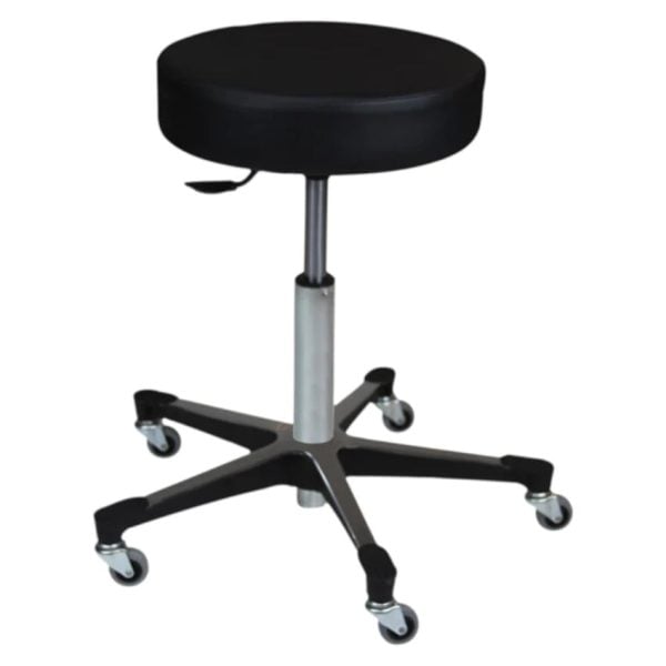 Pneumatic Exam Stool, Aluminum Base