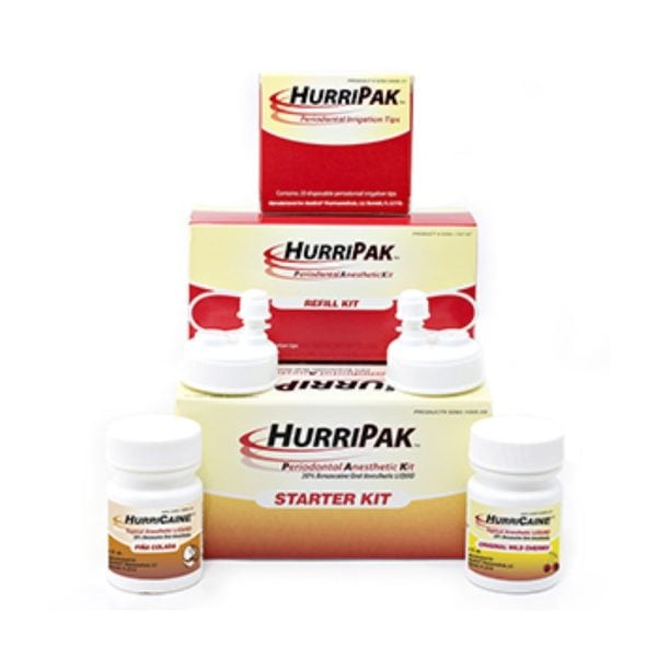 HurriPak™ Periodontal Anesthetic Starter Kit