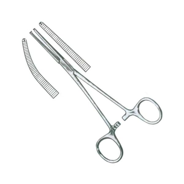 Rochester-Oschner Hemostatic Forceps, 1x2 Teeth - Image 2