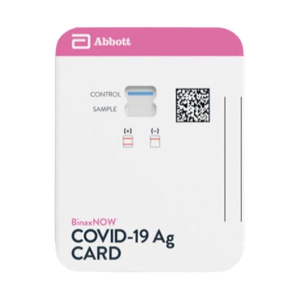 BinaxNOW COVID-19 Antigen Card Test Kit - 40/Kit