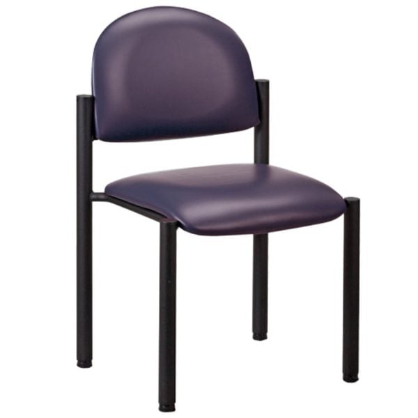 Black Frame Chair No Arms