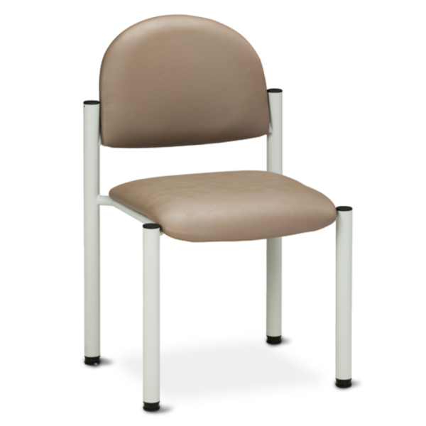 Gray Frame Chair/No Arms