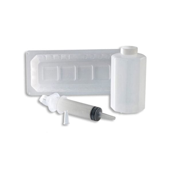 Dover™ Irrigation Trays with Piston Syringe with Lid - Image 2