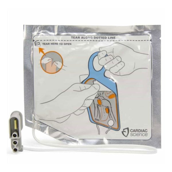 Powerheart G5 AED Intellisense, Adult Defibrillation Pads, Non-polarized - Image 2