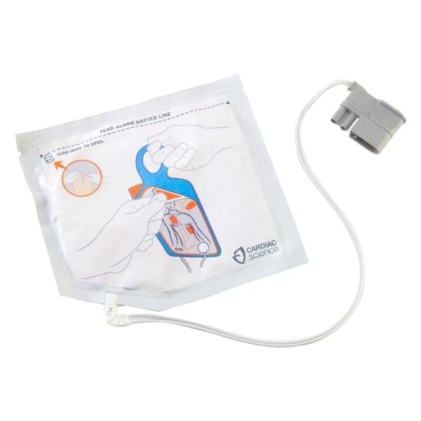 Powerheart G5 AED Intellisense, Adult Defibrillation Pads, Non-polarized