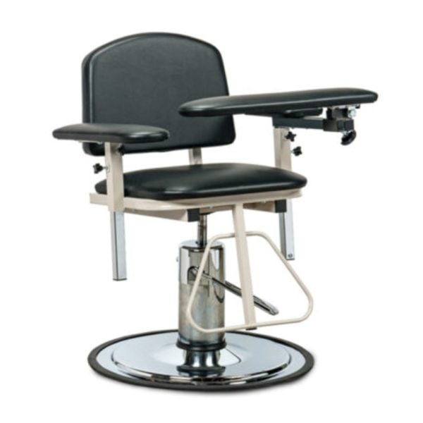 H Series, Padded, Blood Drawing Chair with Padded Arms - Image 2