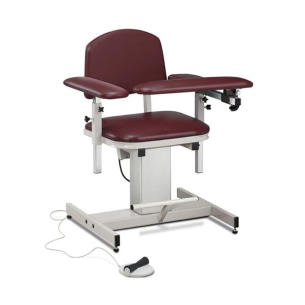 Power Series Blood Drawing Chair with Padded Arms