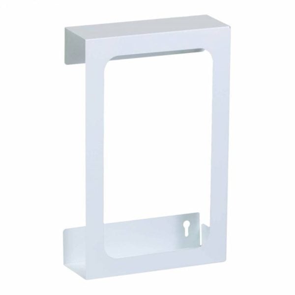 Triple White Steel Glove Box Holder - Image 2