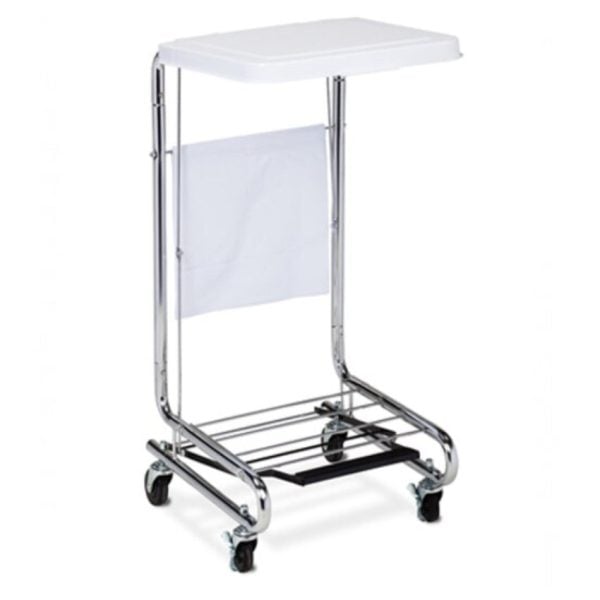 Square Tilt-Lid Hamper White