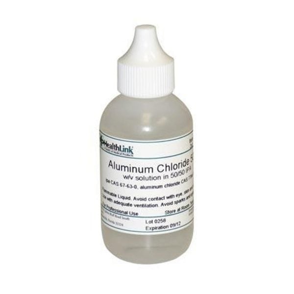 Aluminum Chloride, 50% in Isopropanol, 2 oz