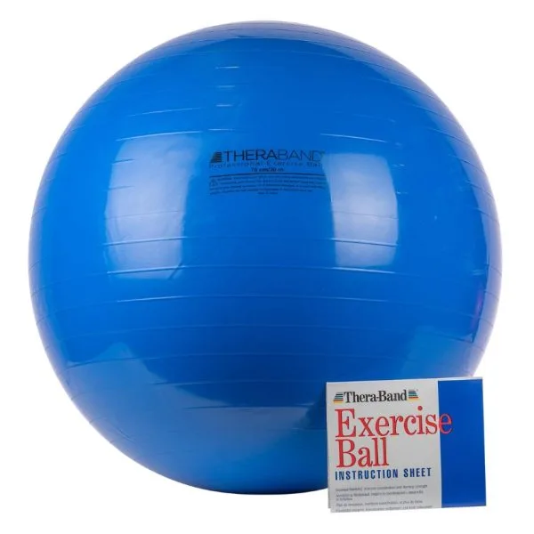 Thera-Band Exercise Ball, 30 - 75 cm, Blue