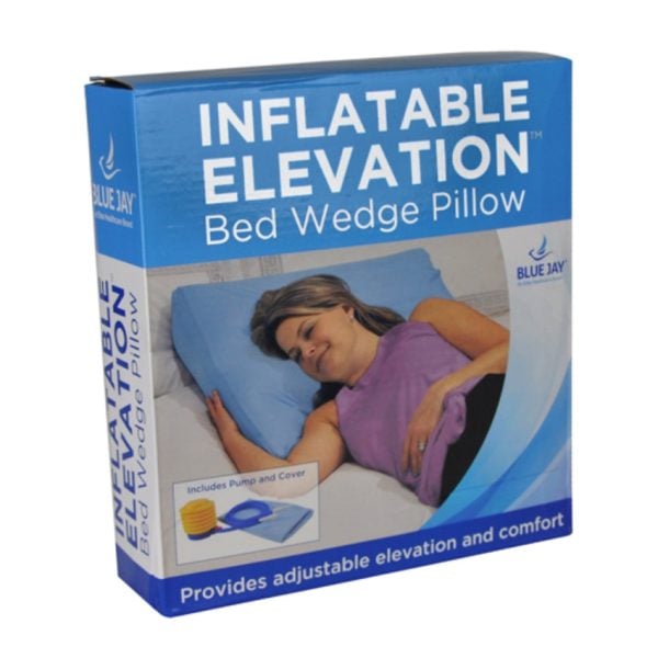 Inflatable Bed Wedge With Cover & Pump, 8" - Image 3