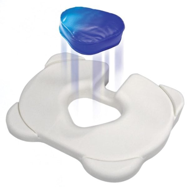 Foam Kabooti Ice Coccyx Seat Cushion, Blue