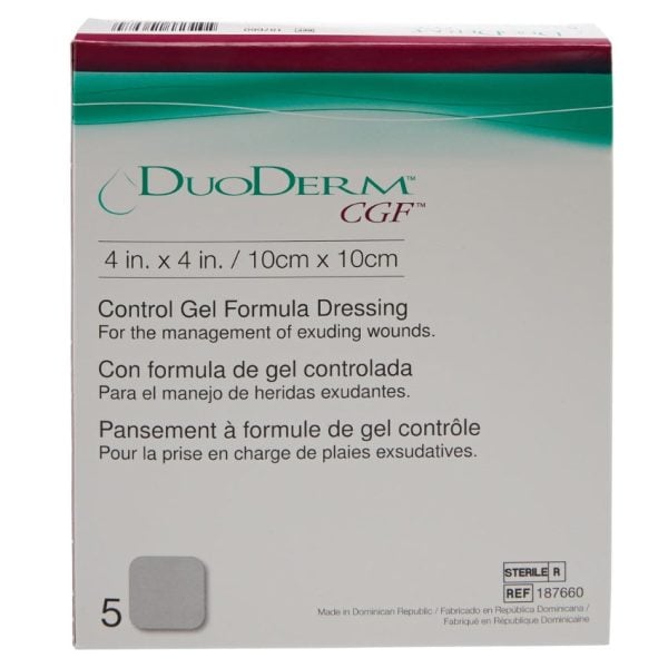 Control Gel Formula Dressing, 4" x 4" - Image 4