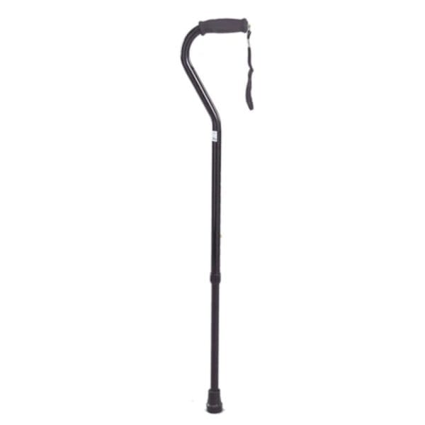 Offset Handle Adjustable Aluminum Cane, 29 – 38″, Bronze