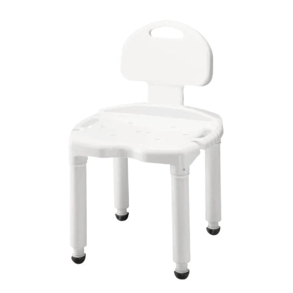 Carex Bath Seat And Shower Chair With Back For Seniors