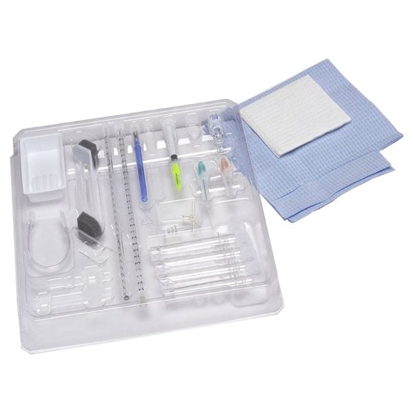 Curity Lumbar Puncture Tray with Safety Components, Adult