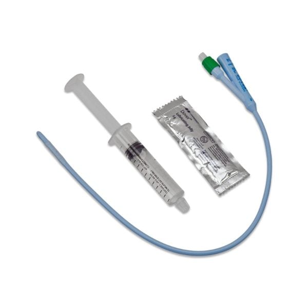 Silicone Foley Catheters, 5 mL, 2-Way, Council Tip