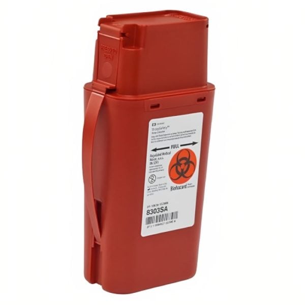 SharpSafety™ Portable Sharps Container