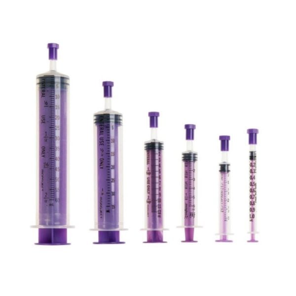 Clear Oral Medication Syringes