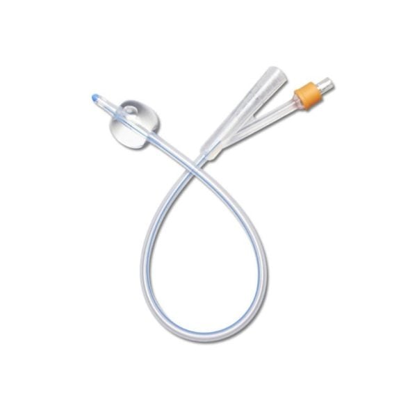 Silicone Foley Catheters, Pediatric, 3cc, 10FR