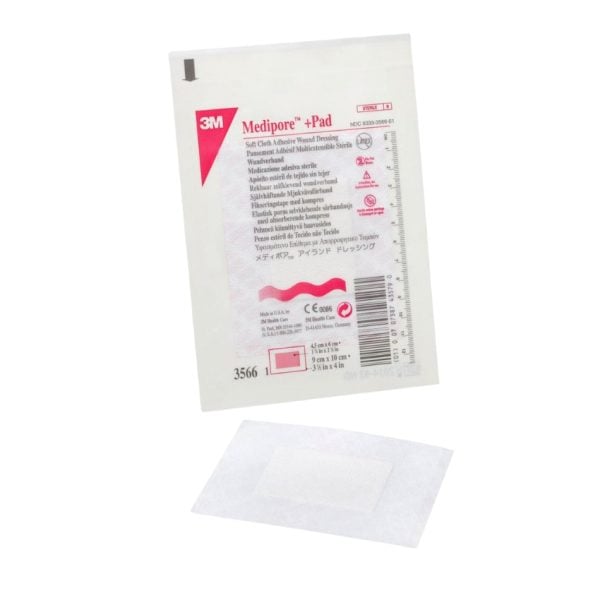 Medipore™ +Pad Soft Cloth Adhesive Wound Dressing - Image 3