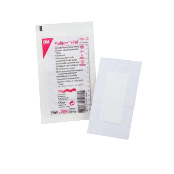 Medipore™ +Pad Soft Cloth Adhesive Wound Dressing - Image 5