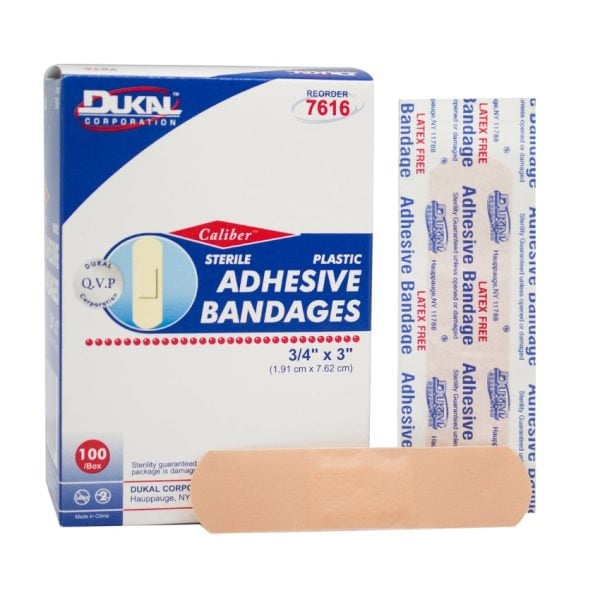 Caliber Adhesive Bandages, Sterile