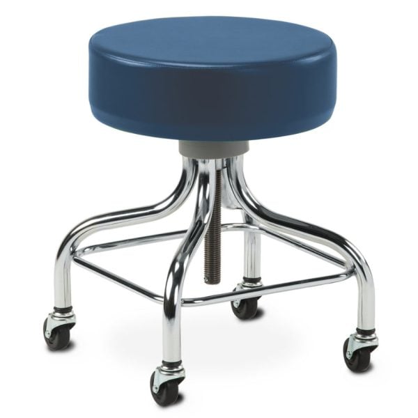 Chrome Base Stool