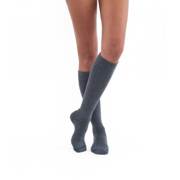 Compression Knee Socks 15-20 mmHG, Closed Toe