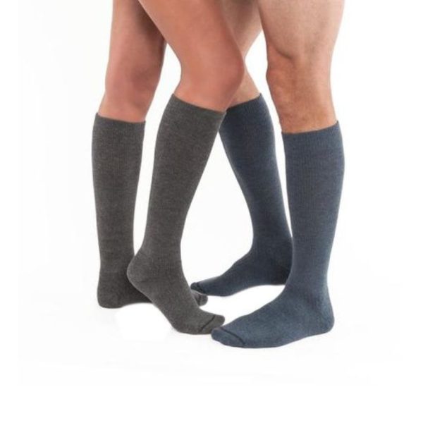 Compression Knee Socks 20-30 mmHG, Closed Toe