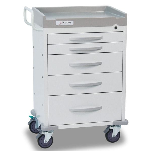 Rescue Series General Purpose Medical Carts, White