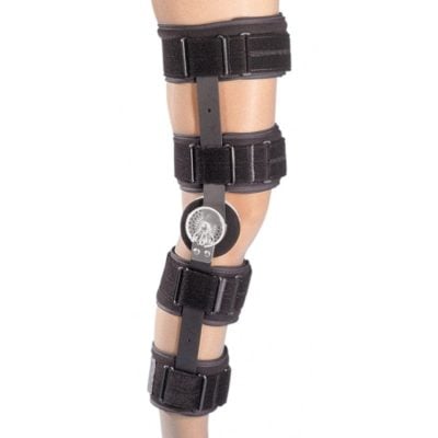 Universal Hinged Knee Brace - Adjustable Range 0-120° Flexion