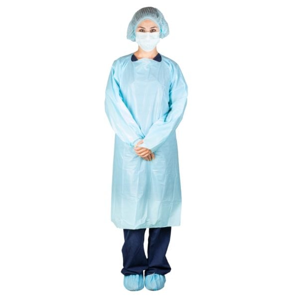 Protective Cover Gowns, Blue