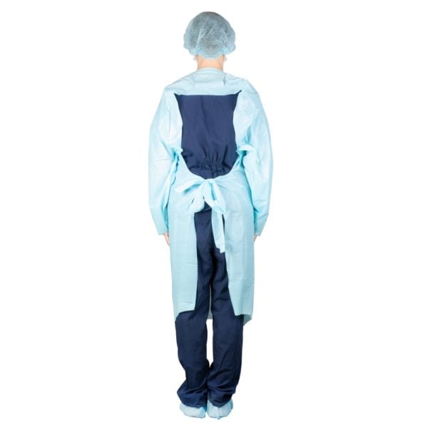 Protective Cover Gowns, Blue - Image 2