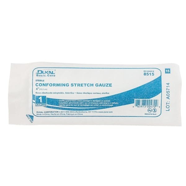 Sterile Basic Care Conforming Stretch Gauze, 4" - Image 2