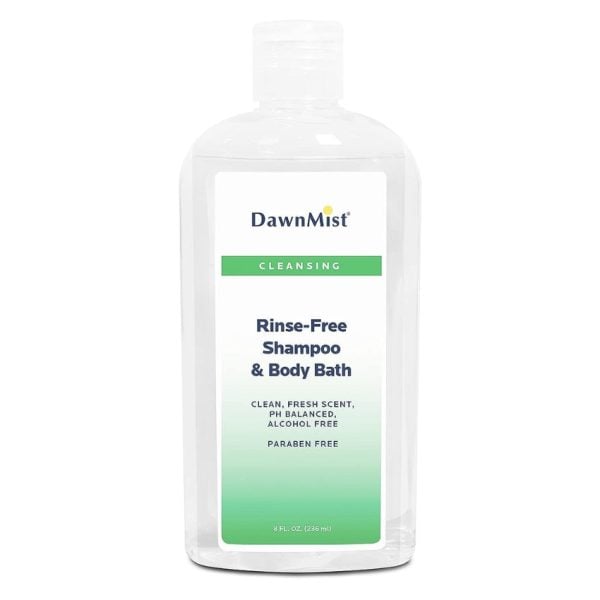 Rinse Free Shampoo and Body Bath, 8 oz