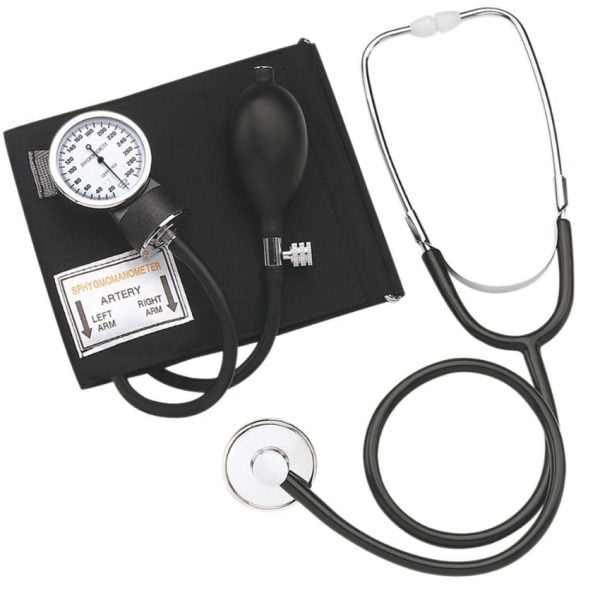 Mabis Two-Party Home Blood Pressure Kit, 22"