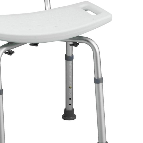 Shower Chair HealthSmart™ With Backrest - Image 2