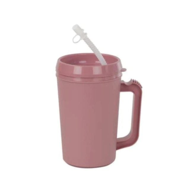 Insulated Mugs and Lids with Straw