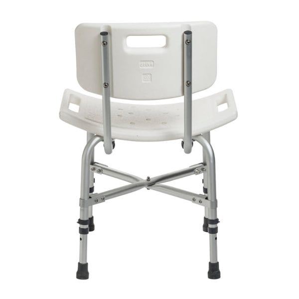 Deluxe Bariatric Shower Chair with Cross-Frame Brace - Image 2